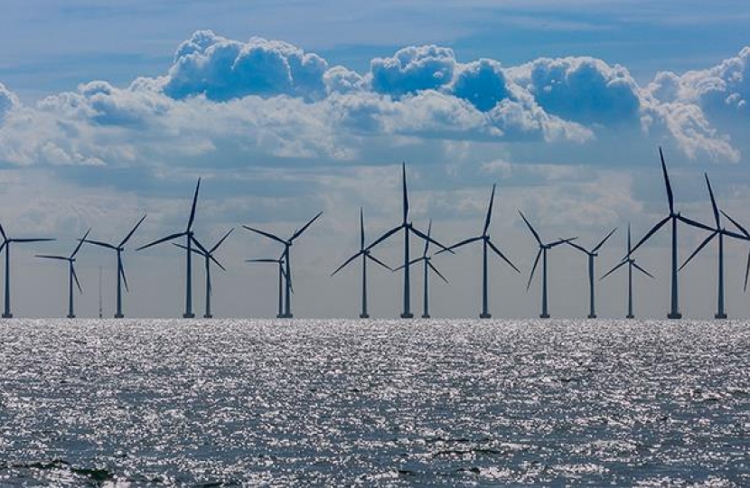 Wind Turbines at sea