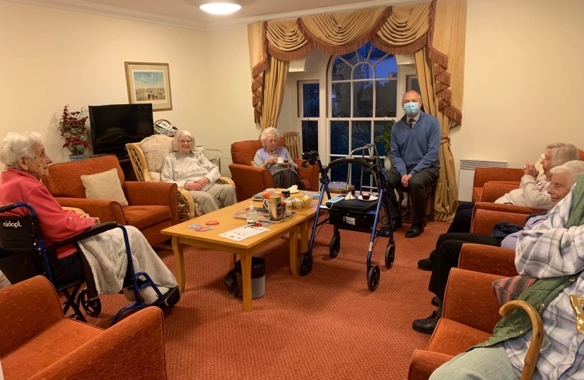 Residents at The Limes Care Home in Acle